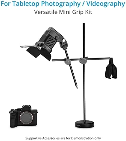 Proaim Mini Grip Kit לצילומי שולחן/וידאוגרפיה | מקס. גובה: מטר וחצי. מציע עומס של עד 5 קג /11.0lb. מערכת